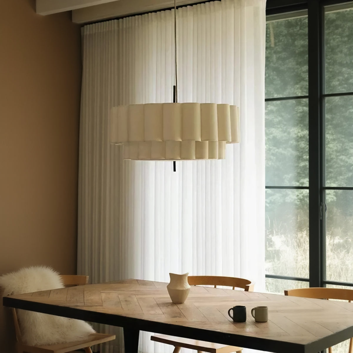 Suspension en tissu ROZANA