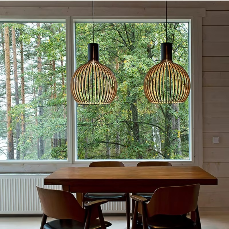 Suspension en bois PEAR